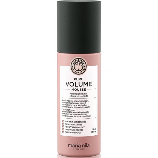 Maria Nila Pure Volume Mousse - Spuma pentru Volum 150ml - Beauty Lounge