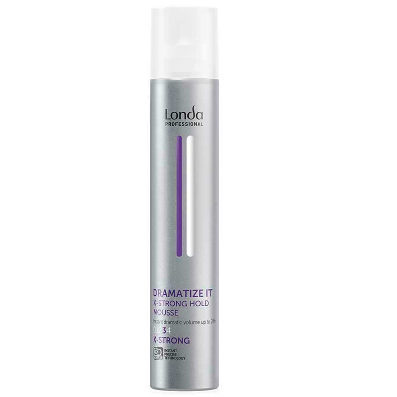 Londa Dramatize It Mousse 500ml - Spuma Cu Fixare Extra-Puternica Pentru Volum - Beauty Lounge