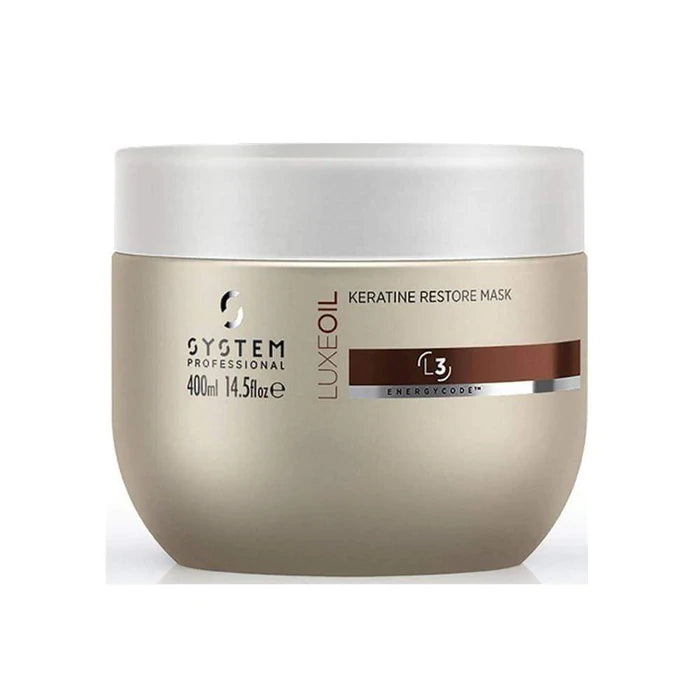 System Professional New Luxe Oil Keratin Mask 400ml - Masca Reconstructiva - Beauty Lounge