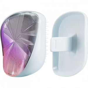 Tangle Teezer Compact Smashed Holo Blue - Perie pentru Par