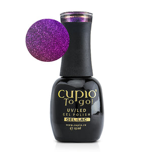 Cupio Oja Semipermanenta To Go! Gold Collection Electric Purple 15ml