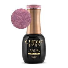 Încarcă imaginea în Galerie, Cupio Oja Semipermanenta To Go! Gold Collection Holo&#39;S Gold Star 15ml
