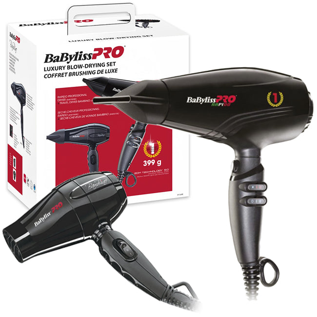 Babyliss Rapido BOX Black Uscator de Par Rapido si Uscator de Par Bambino 2200W