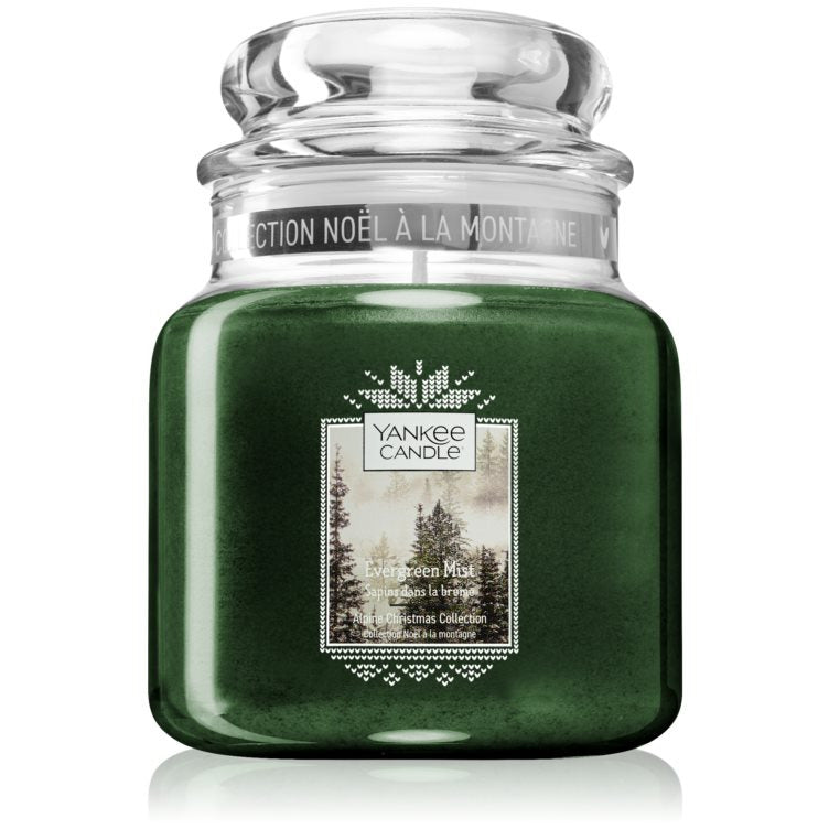 Yankee Candle Evergreen Mist - Lumanare Parfumata 411g